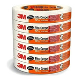 Fita Crepe 18mm X 50m 3m 101la 6 Rolos