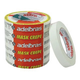 Fita Crepe 18x50 Premium Adelbras 710 Cx C 24 Rolos