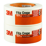 Fita Crepe 3m Uso Geral 101la 48x50m Hb004572382 Kit C 2