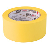 Fita Crepe Automotiva Amarela Larga 48mm Estetica Funilaria