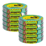 Fita Crepe Automotiva Verde 18mm X