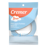 Fita Crepe Azul Curativos E Fralda Cremer