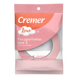 Fita Crepe Rosa Curativos E Fralda Cremer