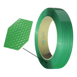 Fita De Arquear Pet Poliester Verde 13 Mm Embalagem