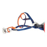 Fita De Auto Segurança Multi Chain Bomber 100 Cm Conquista Cor Azul