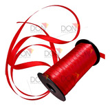 Fita De Cetim 07mm 100mts Vermelho 209 Único