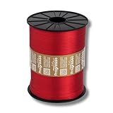 Fita De Cetim Carretel 7mm Com 100m - Progresso -Vermelho-