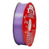 Fita De Cetim Trader 22mm N 05 Com 50 Metros Seda Poliéster Cor 082 Lilás