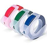 Fita De Etiqueta Em Relevo Phomemo Compatível Com O Fabricante De Etiquetas Em Relevo DYMO 3 8 Polegadas Etiquetas De Plástico 3D Para Dymo Label Makers Organizer Xpress Pro Etiquetas De Plástico