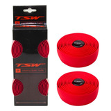 Fita De Guidão Speed Eva Tsw Vermelha Super Macia