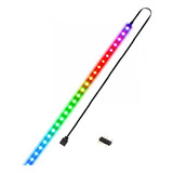 Fita De Led Argb Para Gabinete Gamer 3pin 5v 500mm 30 Leds