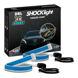 Fita De Led Dual Color Drl Shocklight Farol Dianteiro 75cm