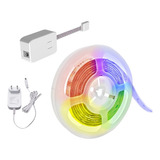 Fita De Led Inteligente Rgb Colorida 5050 Wifi 3m Agl Tuya Tensão De Operação 12v 24v 110v 220v
