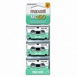 Fita De Microcassete Maxell-R- 60 Minutos- Pacote Com 3