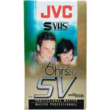 Fita De Video Cassete Svhs S-vhs Jvc St-120 S Vhs Super