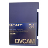 Fita De Video Dvcam Sony Pdv 34n grande Virgem
