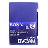 Fita De Vídeo Dvcam Sony Pdv 64n 64 Minutos Para Tape Hdv
