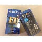 Fita De Vídeo Vhs Sony Ed T 120 Até 6 Horas De Gravação