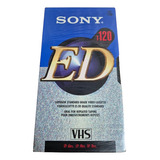 Fita De Vídeo Vhs Sony Para Gravações C163