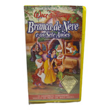 Fita De Vídeo Vhs Walt Disney Branca De Neve E Os Sete Anões