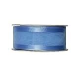 Fita De Voal Borda Cetim ZC005 22mm Progresso N 5 10 Metros Cor Azul Celeste