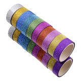 Fita Decorativa Washi Tape Colorida Brilhante