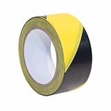 Fita Demarcação De Solo Zebrada Amarela E Preta 48x30 Lacra Pack