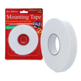 Fita Dupla Face 1metro Espessura 2mm Kit Com 4 Peças Fixação