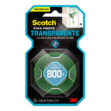 Fita Dupla Face 3m Scotch Fixa Forte Transp 19mm X 2 M 0 8kg