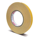 Fita Dupla Face Espuma Branca Fita Fininha Adere 12mm X 10m