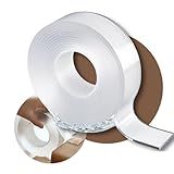Fita Dupla Face Nano Mágica Transparente 3M - Ultra Adesiva- Reutilizável- Lavável- Sem Resíduos- Multiuso Para Vidro- Parede E Madeira - Qualidade Premium LNSTORE