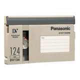 Fita Dv Hdv Panasonic Ay dv124amq Dv Advanced Master De 124