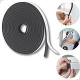 Fita Ecovedamax Veda Porta Fresta Multiuso Espuma Adesiva 10m 11mm X 4mm Vedação De Borracha Contra Insetos Poeira Barulho Frio E Calor Em Janela Porta E Moveis Gaveta Armario