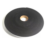 Fita Eva Espuma Vedação Autocolante Preto 5mm X 25mm X 10m