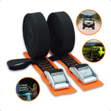 Fita Extensora Amarrar Prender Prancha Bike Trava Catraca 4m