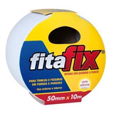 Fita Fix Adesiva Tapa Trinca Fissura Bricolagem 5cm X 10 Mts