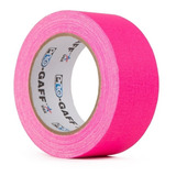 Fita Gaffer Tape Pro Gaff Rosa Fluorescente 50mm X 25 Mts