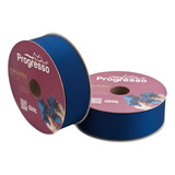 Fita Gorgurão Para Laços Progresso 38mm Rolo 40 Metros Cores Cor 215 Azul Marinho