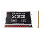 Fita Gravador De Rolo Scotch Novas Lacradas
