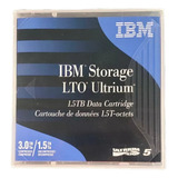 Fita Ibm Lto 5 Ultrium 1 5tb 3 0tb 46x1290 Unidade