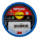 Fita Isolante 3m Imperial Azul 18 Mm X 20 M