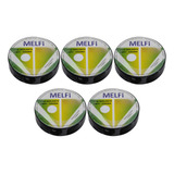 Fita Isolante Adesiva 18mm X 5 Metros Preta Kit 5 Unidades