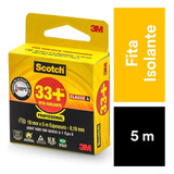 Fita Isolante Anti chama Scotch 33