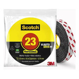 Fita Isolante Auto Fusão 3m 19mm X 10metros Scotch 23 Rolo