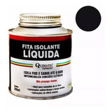 Fita Isolante Líquida Preta 200ml Tapmatic Quimatic