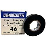 Fita Isolante Lorenzetti Alto Fusão 19mm X 10 Metros Af 10m N