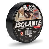 Fita Isolante Preta 19mm X 20 Metros Construção Anti chamas