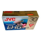 Fita Jvc Compact Vhs c Tc 30 Ehg Hi fi Original Nova Lacrada