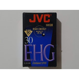 Fita Jvc Vhs Compact Ehg Hi fi Lacrada Made In Japan