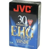 Fita Jvc Vhs Compact Tc 30 Ehgb Hi fi 90 Min 